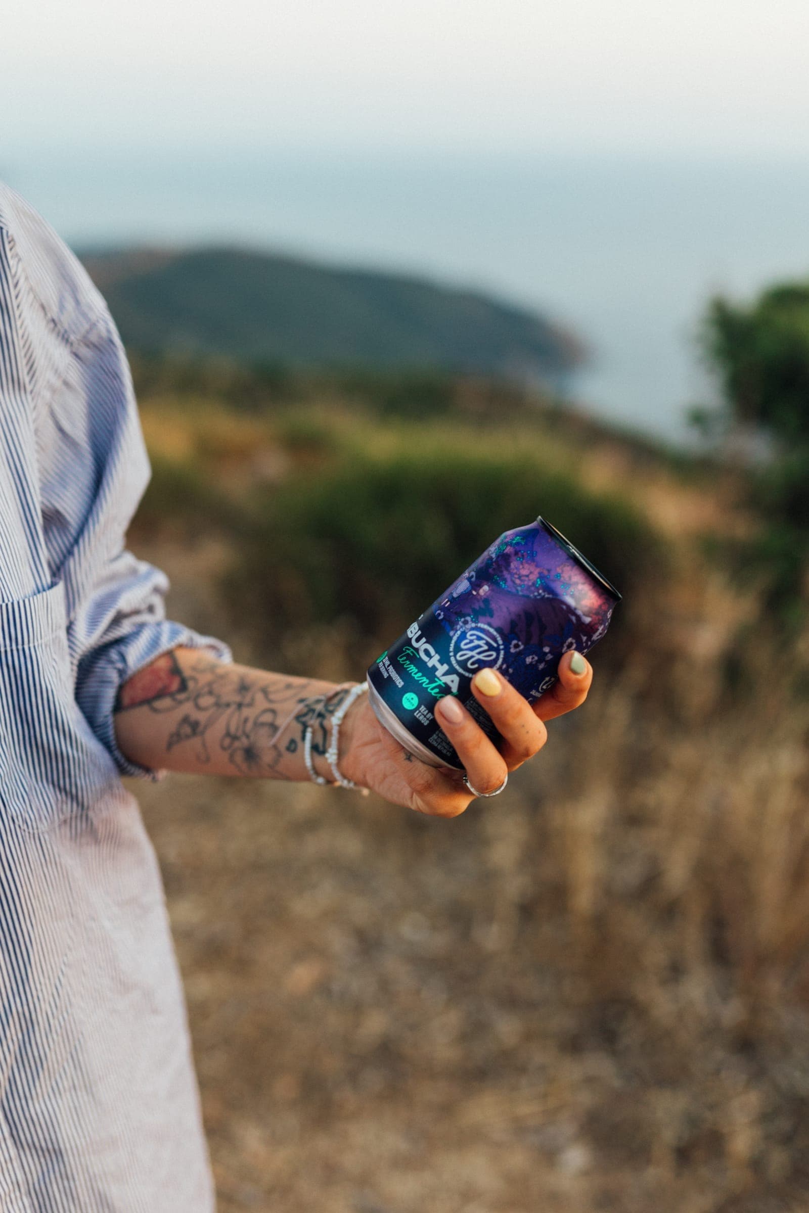 PRAGER'S kombucha served at a bar or restaurant